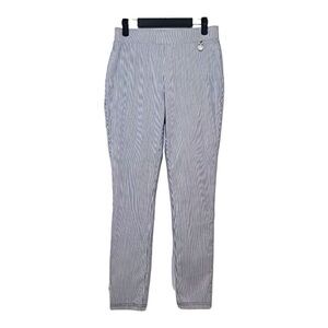Tommy Hilfiger Pull On Striped Grey and White Pants Size 8